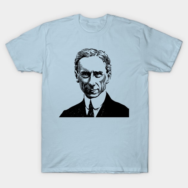 Bertrand Arthur William Russell, 3rd Earl Russell, OM FRS T-Shirt by truthtopower